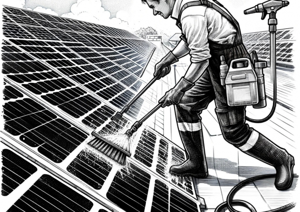 Čištění fotovoltajek